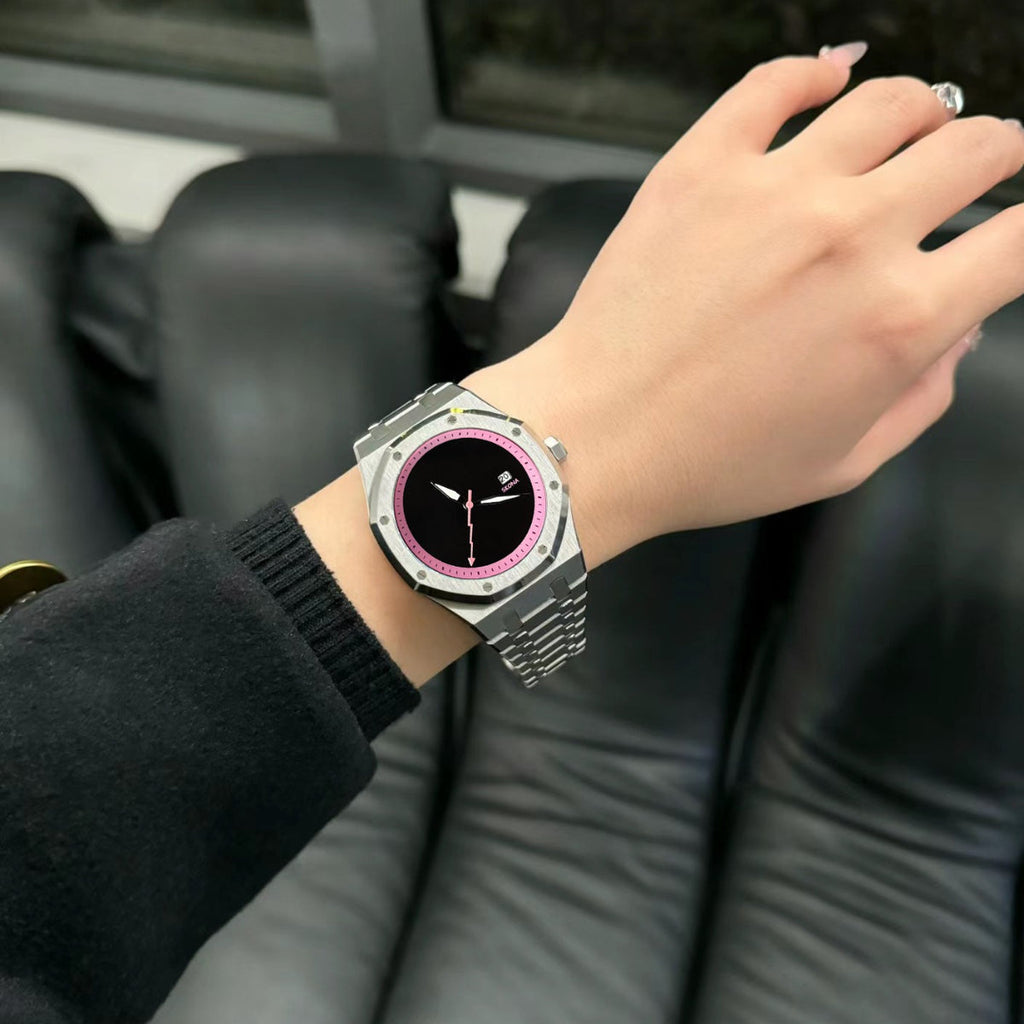 Men's watches women's calendar waterproof