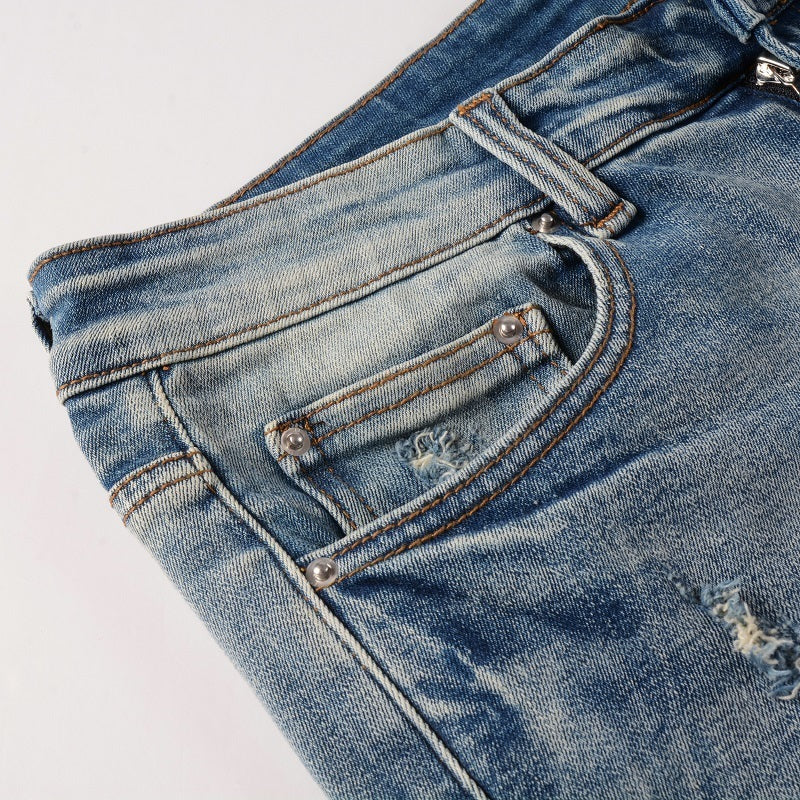 Men Trendy Jeans Pure cotton high quality