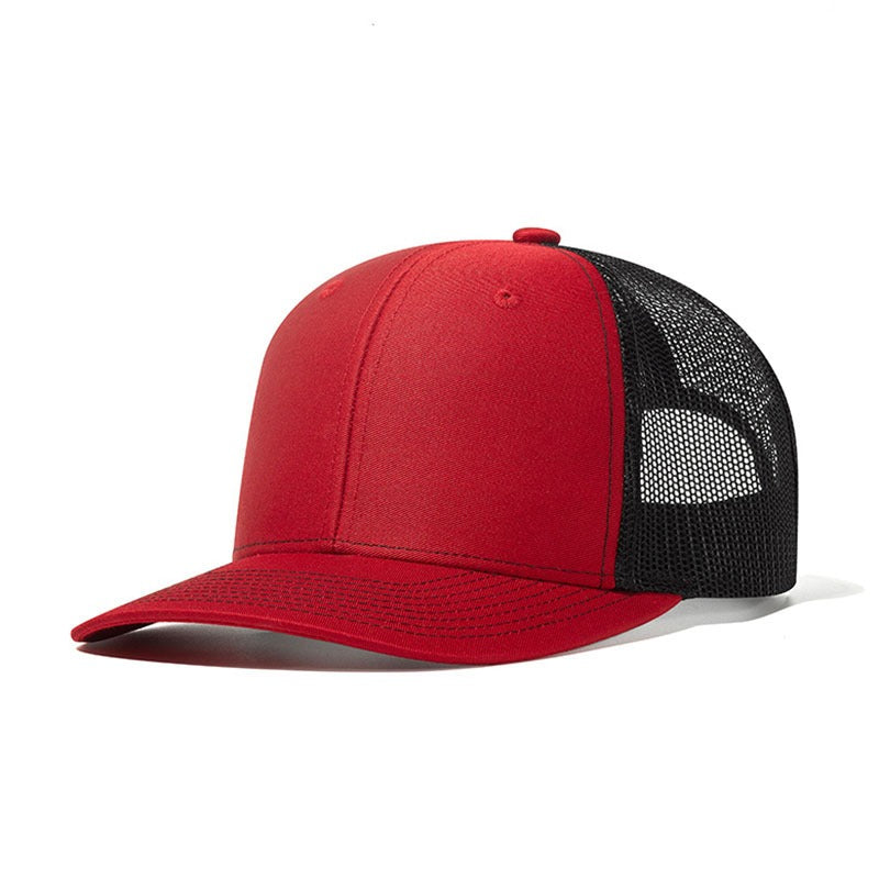 Trendy flat brimmed snapback hatssunshade net hat