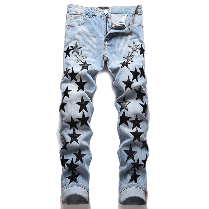 AMIRI Jeans High-quality distressed pure cotton