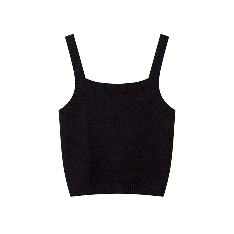 Unisex vintage camisole Sweet cherries