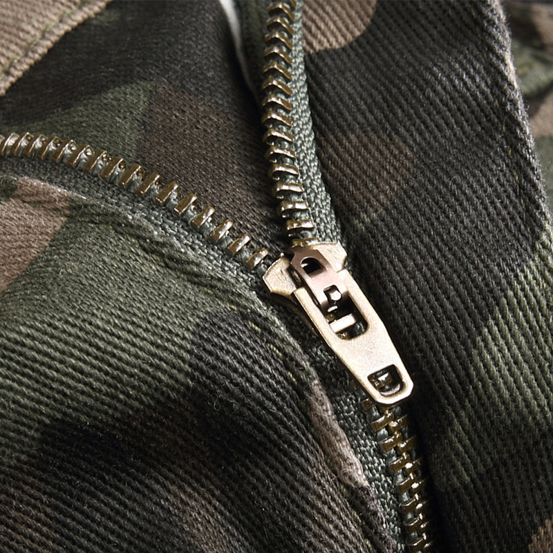 Mens Fashion Jeans camouflage 5708# Pure cotton high quality