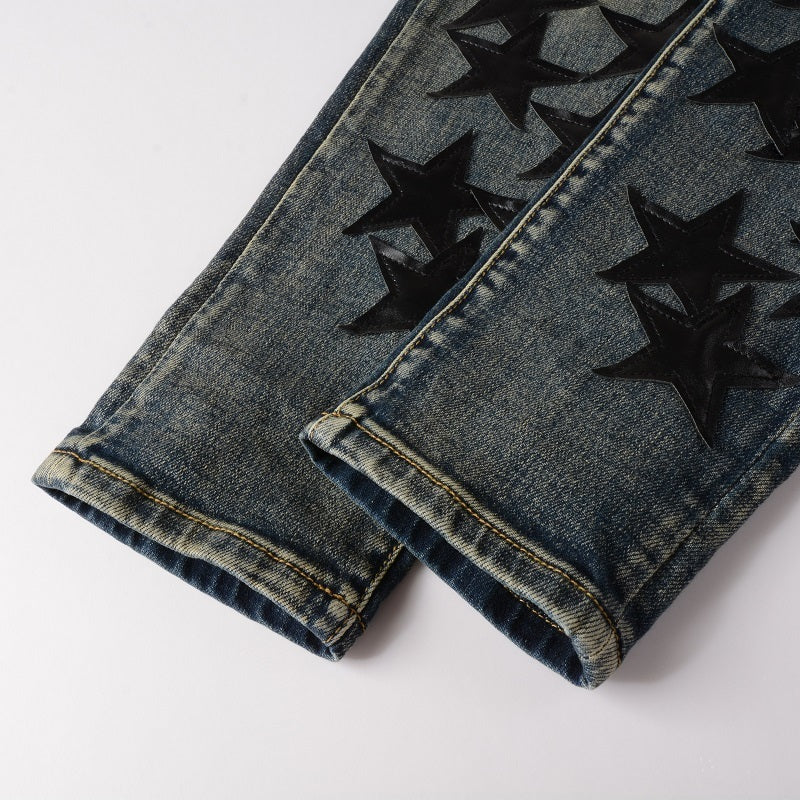 Men Trendy Jeans Pure cotton high quality