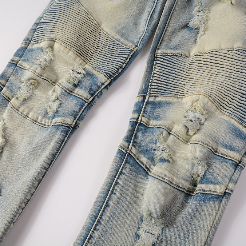 Men Trendy Jeans Pure cotton high quality