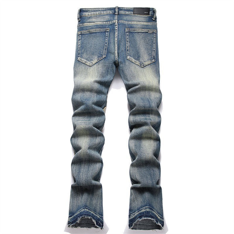 AMIRI Jeans High-quality distressed pure cotton