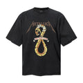 Saint Michael T Shirts Vintage Washed Dual Sided Infinity Snake Graphic Thrash Metal Band