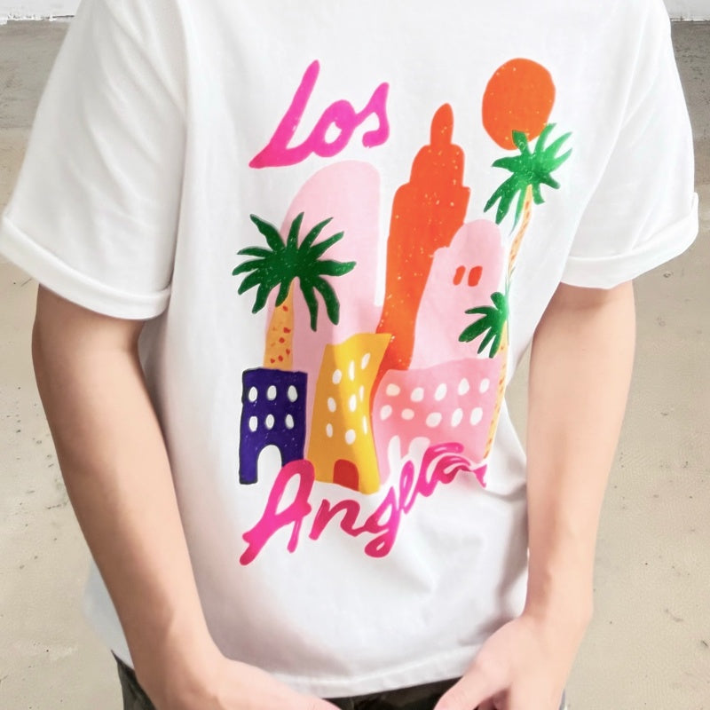 Unisex Vintage T Shirts Saint x Los Angeles Exclusive: Heavyweight 320g fabric (retaining its weight after washing, matching the original); vintage single-stitch construction with blind-stitch detailing.
