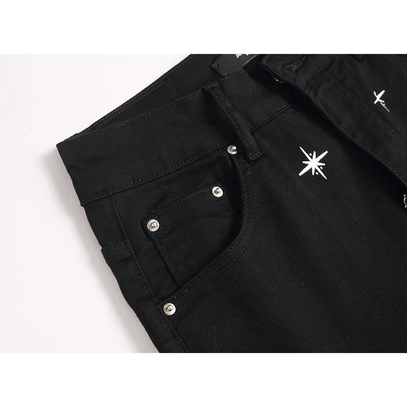 AMIRI Jeans High-quality distressed pure cotton