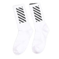 OFF OW whtie Socks XX stripe pattern