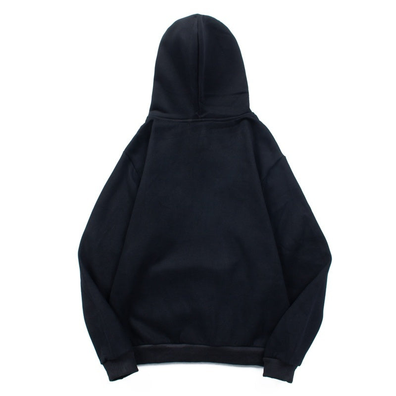 Denim Tears Hoodie Y2K Heavyweight Religious Black Madonna Stamp Printed Oversized Streetwear Hoodie