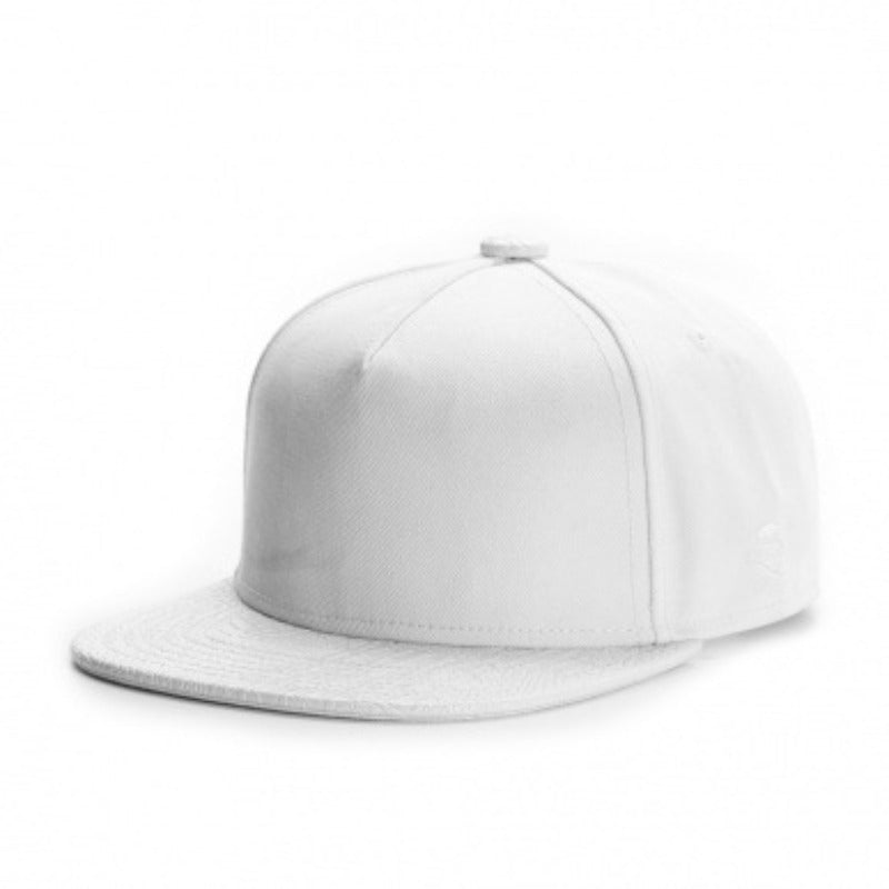 Trendy flat brimmed snapback hatsblank light board