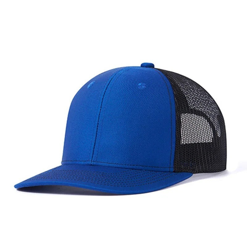 Trendy flat brimmed snapback hatsbreathable