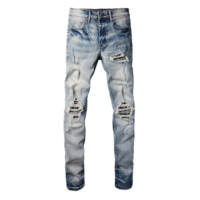 Men Trendy Jeans Pure cotton high quality