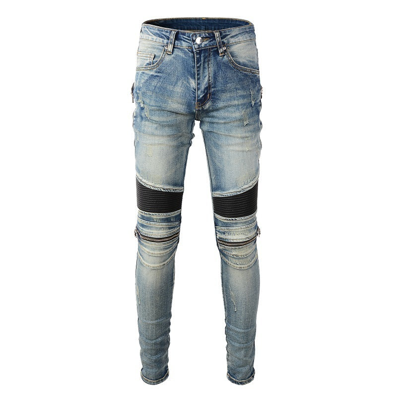 Men Trendy Jeans Pure cotton high quality