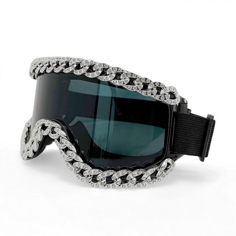 Trendy punk glasses cycling goggles windproof