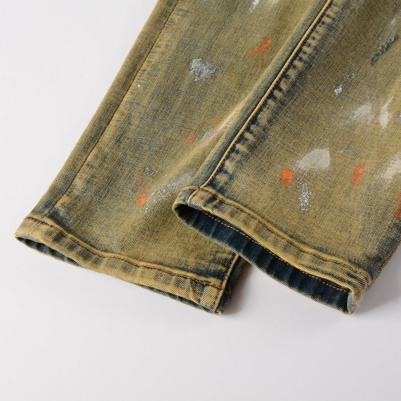 Men Trendy Jeans Pure cotton high quality