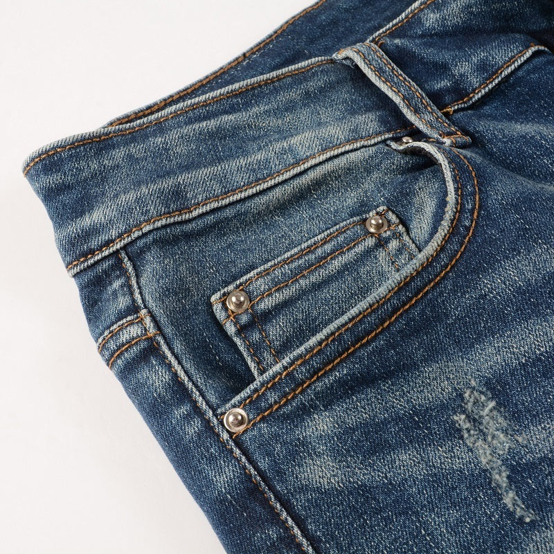 Men Trendy Jeans Pure cotton high quality