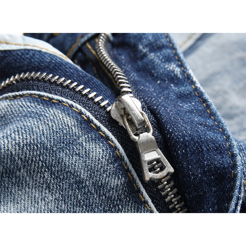 AMIRI Jeans High-quality distressed pure cotton