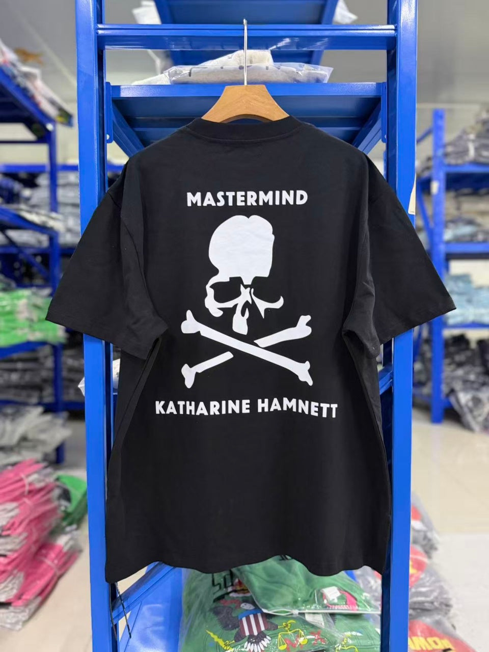 Vintage style washed summer wear T shirt Skull 260G pure cotton high-quality streetwear