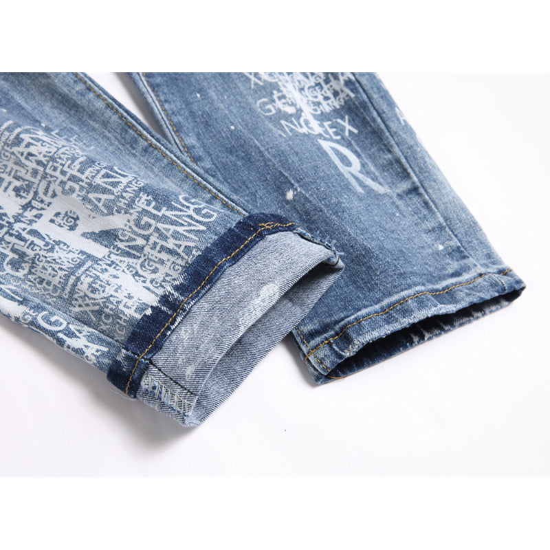 AMIRI Jeans High-quality distressed pure cotton