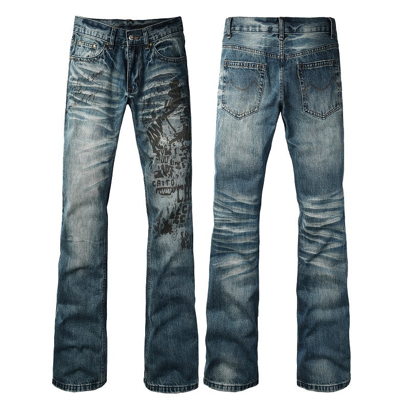 Men Trendy Jeans Pure cotton high quality