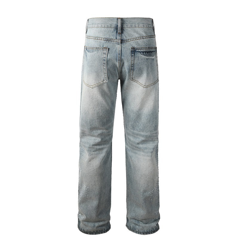 Men Trendy Jeans Pure cotton high quality