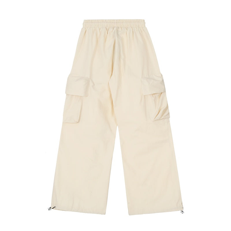 American-style streetwear harem pants Solid tone versatile streetwear bottoms