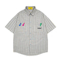 Unisex vintage T-shirt Polo shirt with a stand-up collar