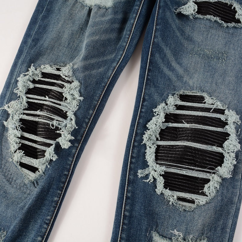 Men Trendy Jeans Pure cotton high quality