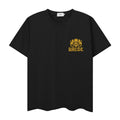 RHUDE T Shirts Crossed Sides Wreath Logo Print