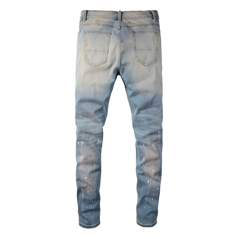Men Trendy Jeans Pure cotton high quality
