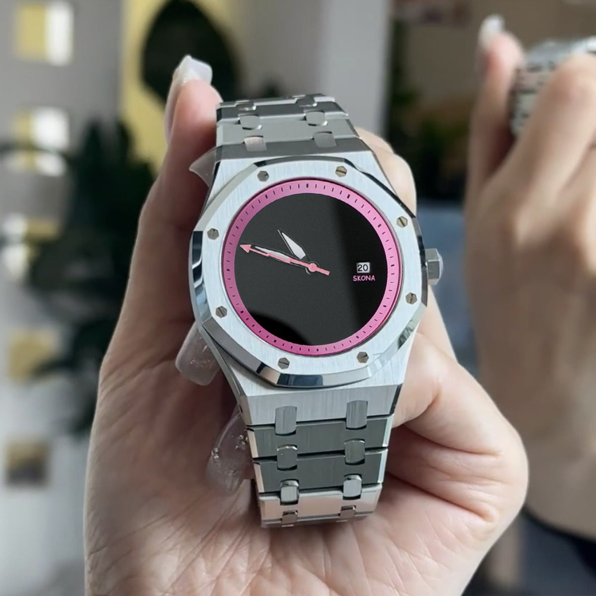 Men's watches women's calendar waterproof