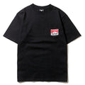 Mens T-shirt Vintage American-style Loose-fit patch-pocket Rattlesnake