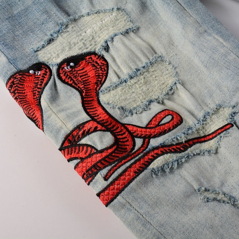 Men Trendy Jeans Pure cotton high quality