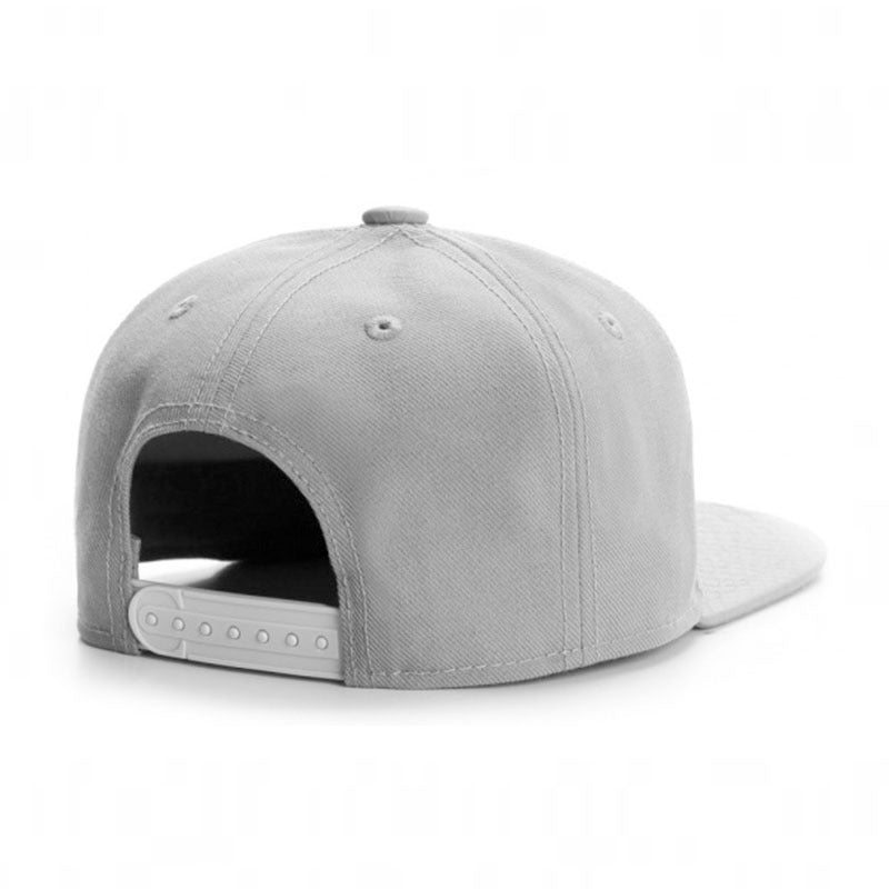 Trendy flat brimmed snapback hatsblank light plate without logo