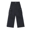 American-style streetwear harem pants Pleated knee relaxed fit outdoor pants
