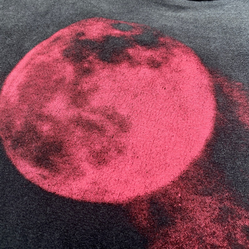 Unisex Vintage T Shirts Pink Planet Limited Edition: Heavyweight, Distressed, and Acid-Washed High-Street Retro Style