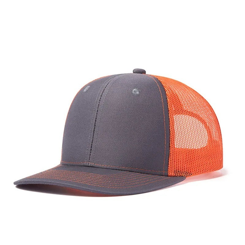 Trendy flat brimmed snapback hatsbreathable