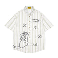 Unisex vintage T-shirt Polo shirt with a stand-up collar