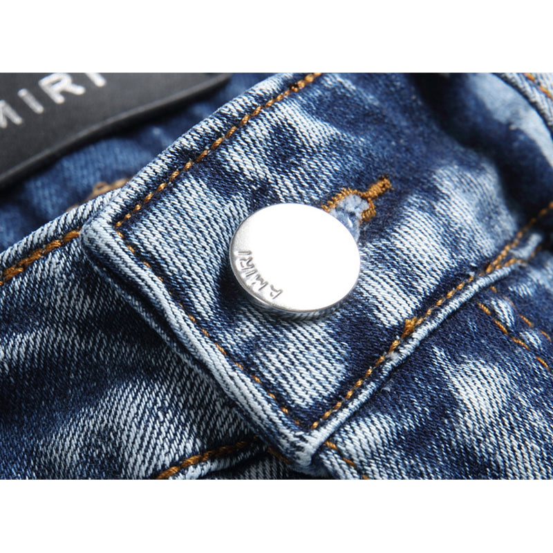 AMIRI Jeans High-quality distressed pure cotton