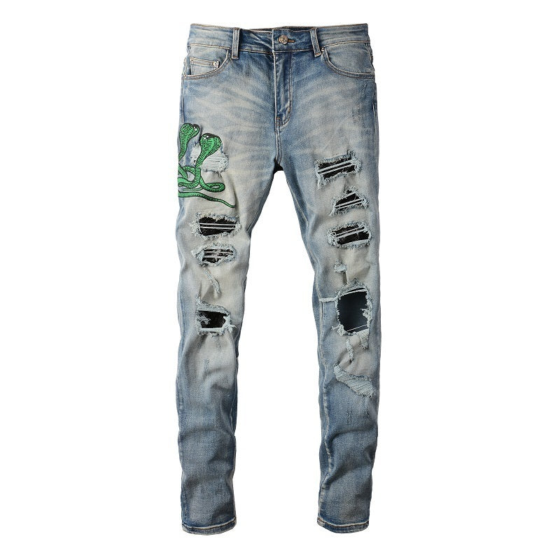 Men Trendy Jeans Pure cotton high quality