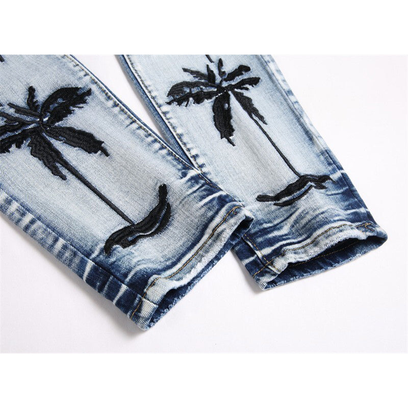 AMIRI Jeans High-quality distressed pure cotton