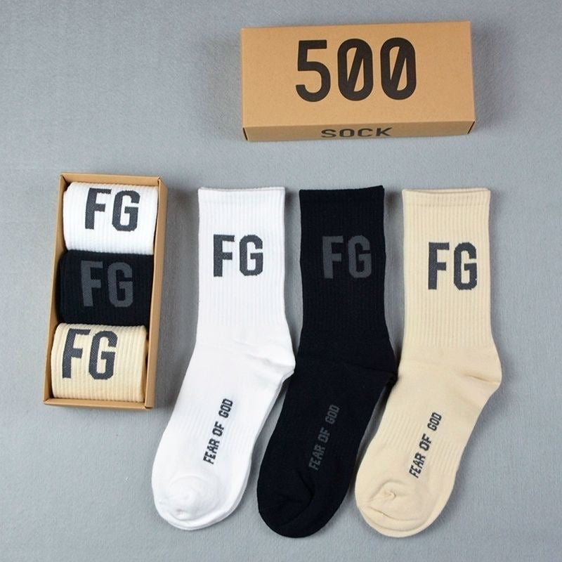 Men socks knee socks