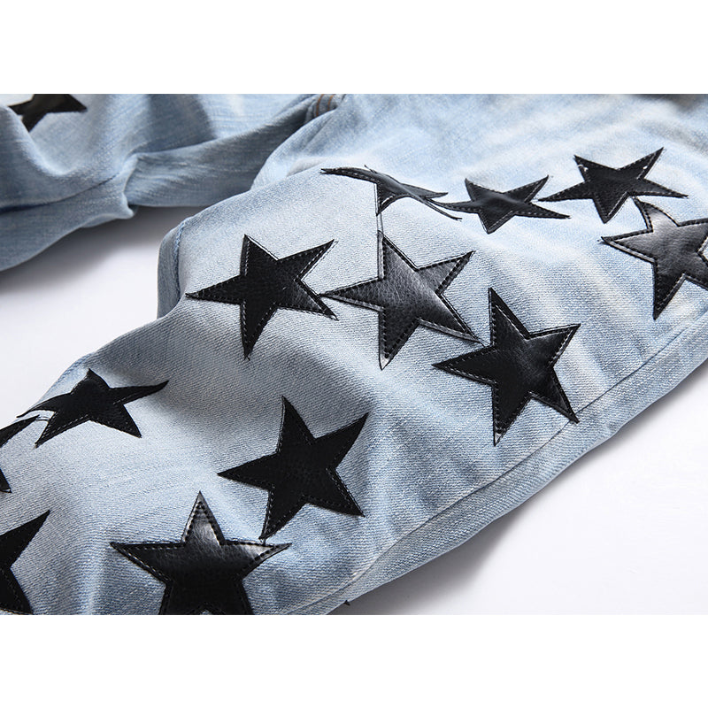 AMIRI Jeans High-quality distressed pure cotton