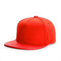 Trendy flat brimmed snapback hatslight board blank shade