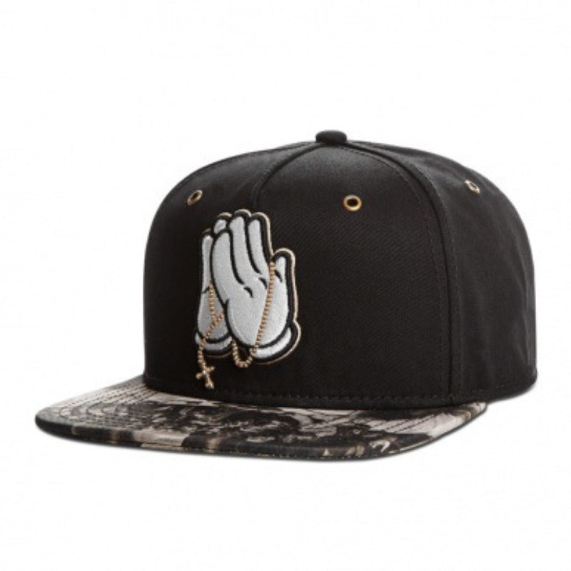 Trendy flat brimmed snapback hatsadjustable