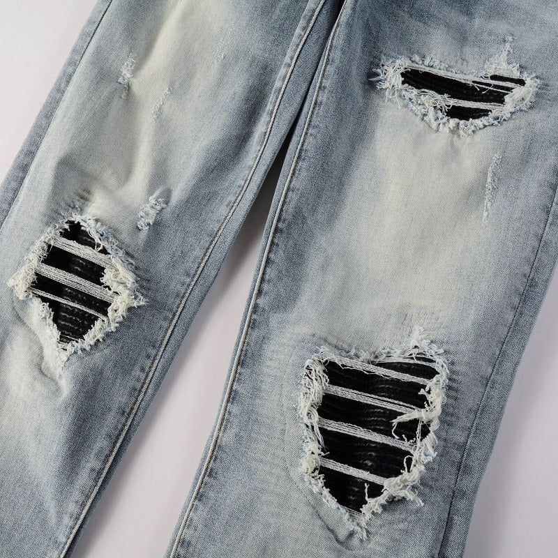 Men Trendy Jeans Pure cotton high quality