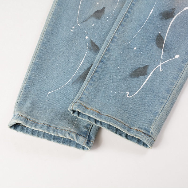 Men Trendy Jeans Pure cotton high quality