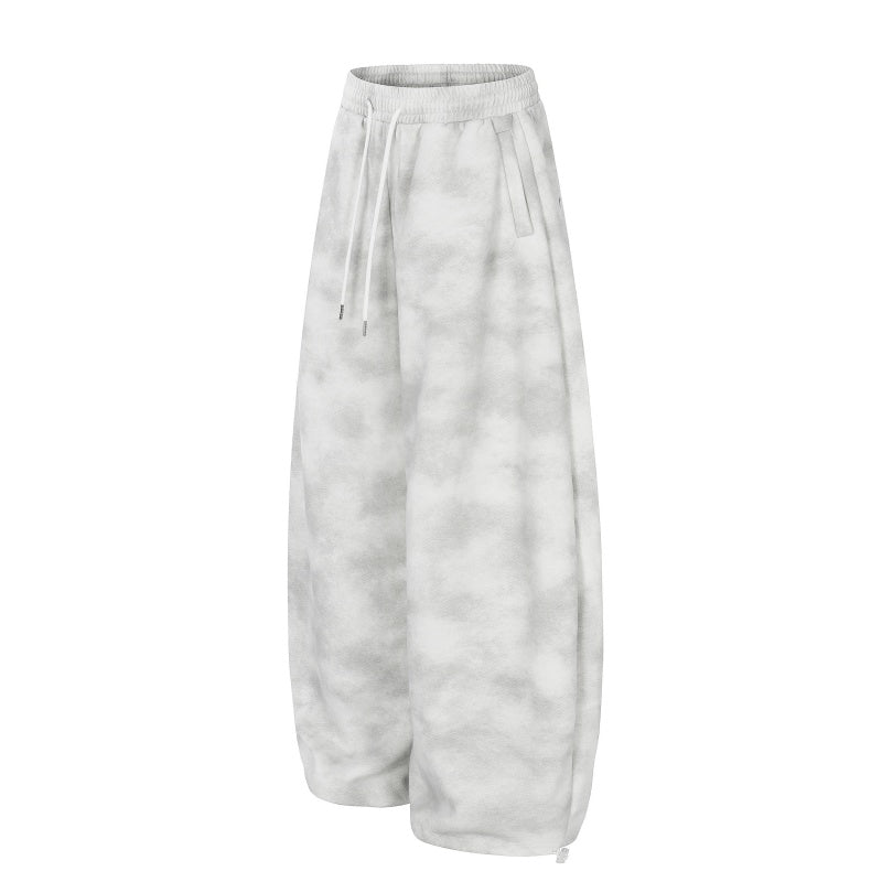 American-style streetwear harem pants Gothic Letter Print Loose Casual Wear