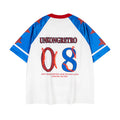 Unisex vintage T-shirt Polo shirt with a stand-up collar